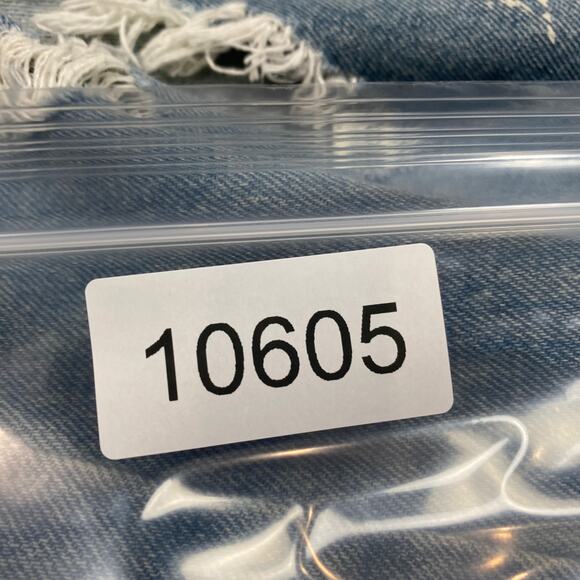 Rare Mikio Sakabe Jenny Fax Wide Leg Pleat Distressed Acid Wash Jeans Medium - Picture 11 of 11